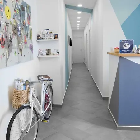 Fuori Squadro - In Centro Con Terrazza Relax Vista Mare לינה וארוחת בוקר רג'יו די קאלאבריה